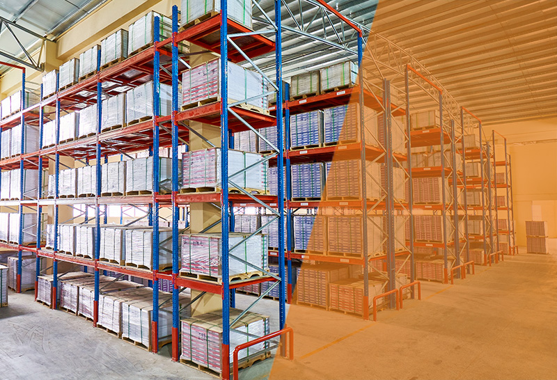 VERY NARROW AISEL RACK